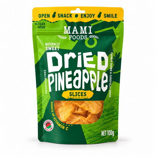 Mami Foods Dried Pineapple Slices 100g